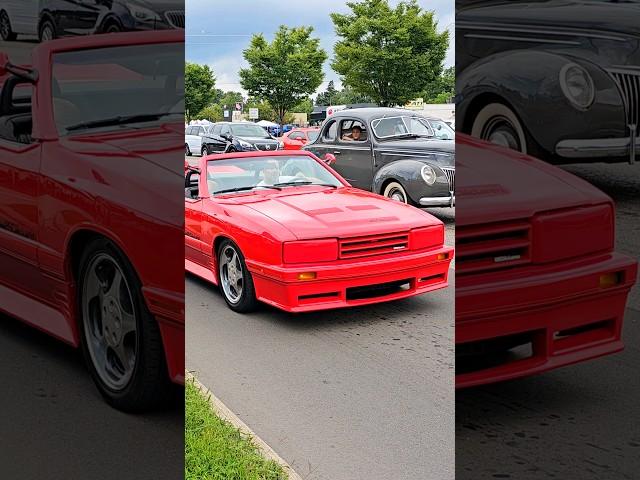 ASC McLaren Red Convertible Classic Car Drive By Engine Sound Woodward Dream Cruise 2024