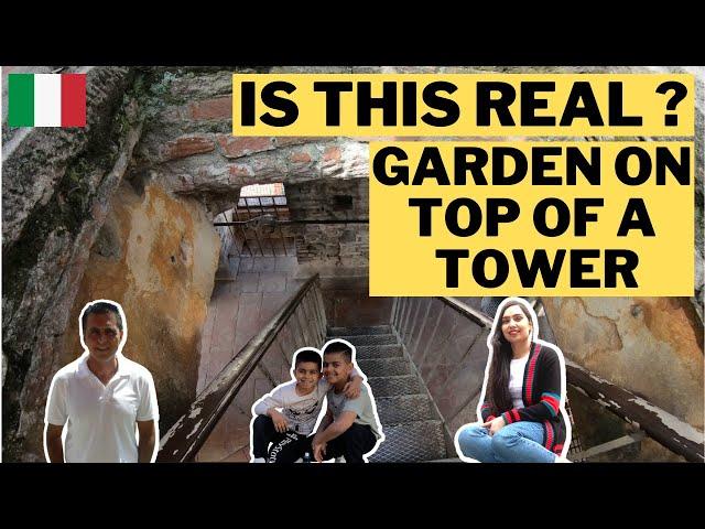 THIS IS REAL TUSCANY | ROOF TOWER GARDEN IN LUCCA HIDDEN GEMS IN ITALY | TUSCANY TRAVELS GEMS ITALY