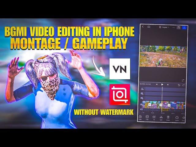 How To Make Bgmi Pubg Montage In Iphone & Androind Using Vn Apk