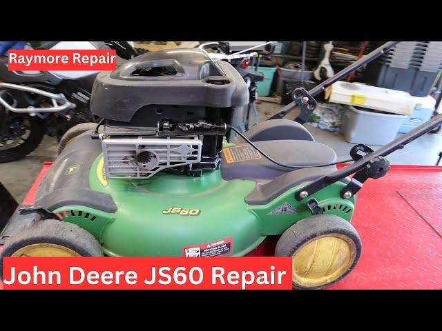 John Deere JS60 Push Mower Won't Run. Lets Fix It!