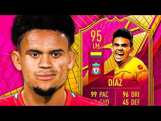 100% WORTH IT!  95 Futties Díaz Player Review - FIFA 22 Ultimate Team