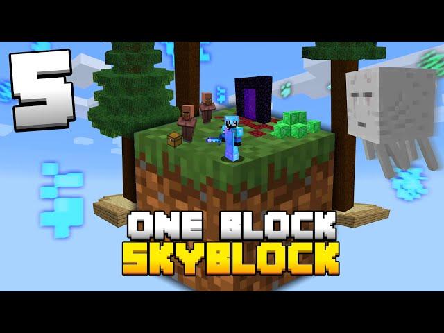 Minecraft Skyblock, But You Only Get ONE BLOCK (#5)