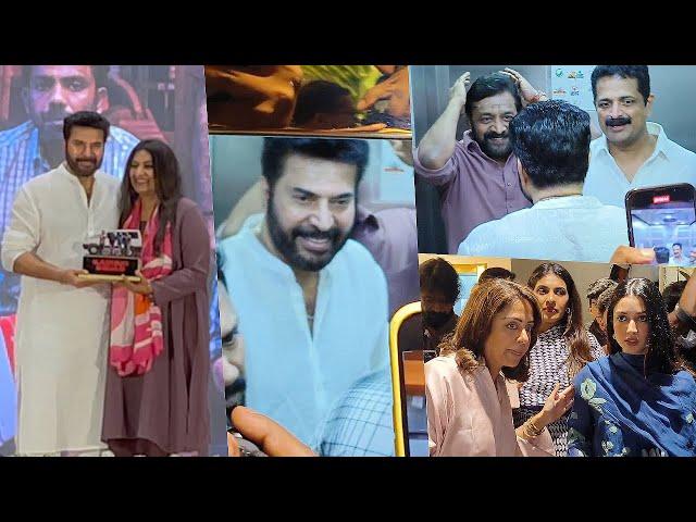 Mammootty Squad & Family At Kannur Squad & Kaathal Success Celebration | Mammootty | Jyothika