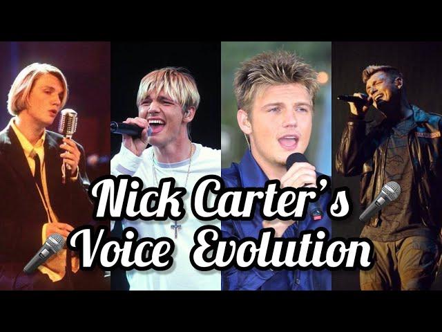 Nick Carter's Voice Evolution (1991-2022)