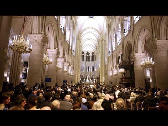 Notre-Dame de Paris célèbre sa première messe de Noël depuis sa renaissance