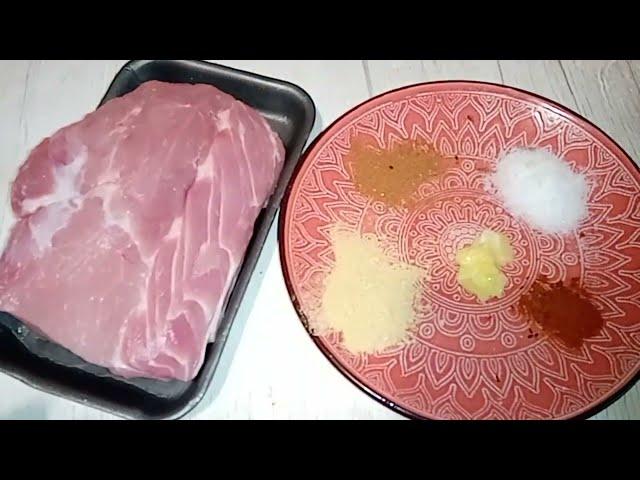 КАК ВКУСНО ЗАПЕЧЬ МЯСО. Запеченная свиная корейка