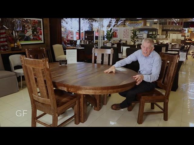 Gallery Furniture - Denver Rustic Dining Table