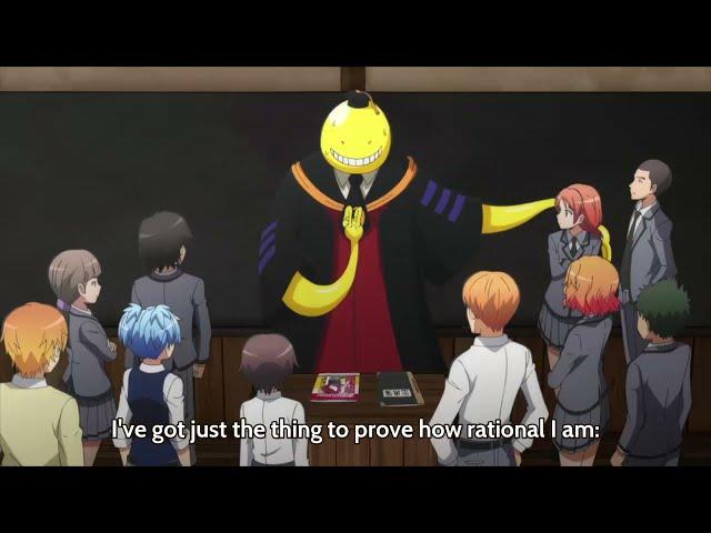 Ansatsu Kyoushitsu - The Perverted Koro-Sensei Is Accused Of Stealing Underwear