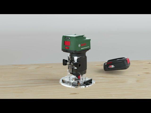 Bosch AdvancedTrimRouter 18V-8 – Getting Started