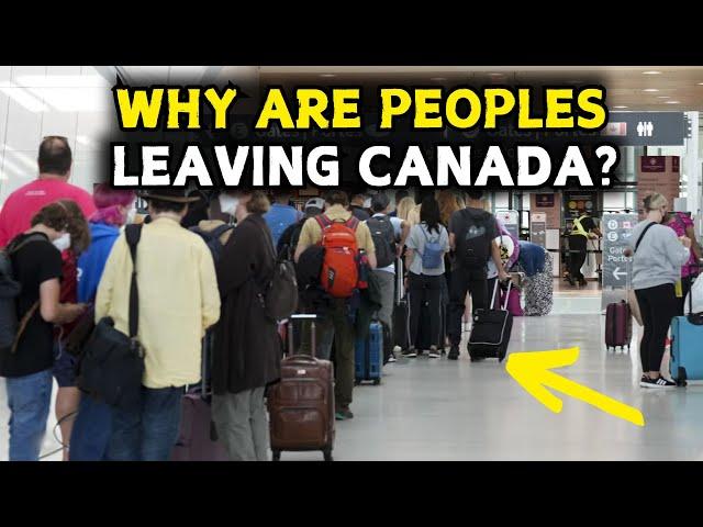 Why are people leaving Canada?