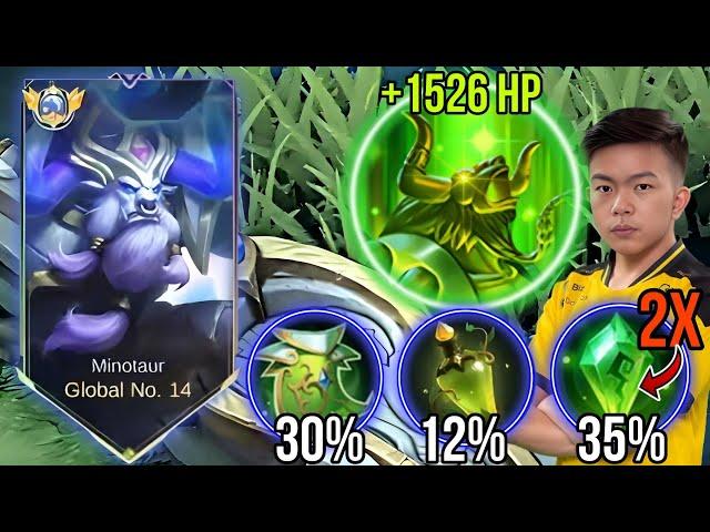 MINOTAUR MAGIC BUILD IS FINALLY HERE!! | 1K PER HEAL? 