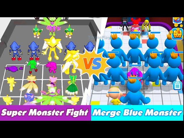 Merge Master Blue Monster vs Merge Super Monster Fight Max Level Android Gameplay | Merge Master