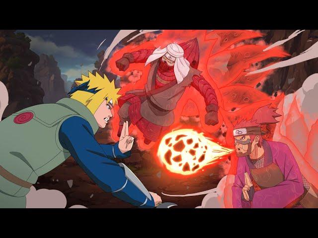 Minato's Forced To Use His Forbidden Technique During 2nd Shinobi War