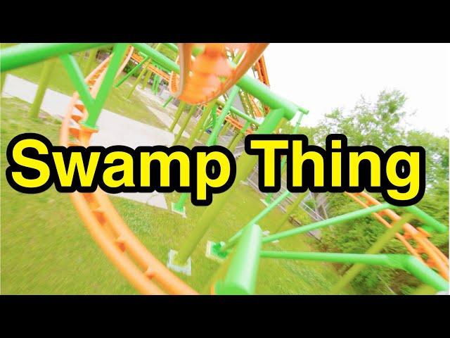 Swamp Thing Front Row POV - Wild Adventures Valdosta, Georgia