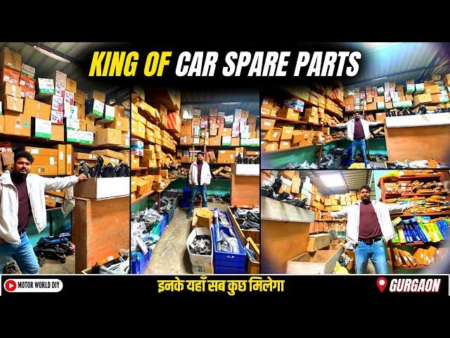 BIGGEST STOCK OF CAR SPARE PARTS in GURGAON | JAI DURGE AUTOMOBILE’S 2024 @MotorWorldDIY