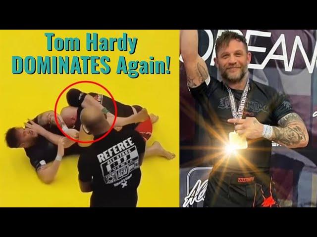 Tom Hardy DOMINATES BJJ Tournament 2023! Competition Footage and Analysis!