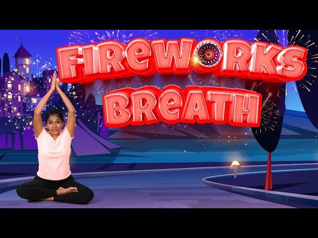 Fireworks Breathing Exercise for Kids | Yoga for Kids | Diwali Special | Yoga Guppy with Rashmi