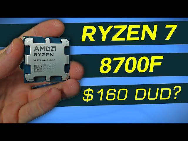 I wouldn't buy the Ryzen 7 8700F, and here is why...