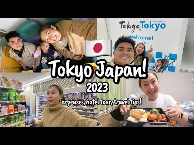 Tokyo Japan Day 1! EXPENSES Reveal + TRAVEL TIPS! | LandasFamVlogs