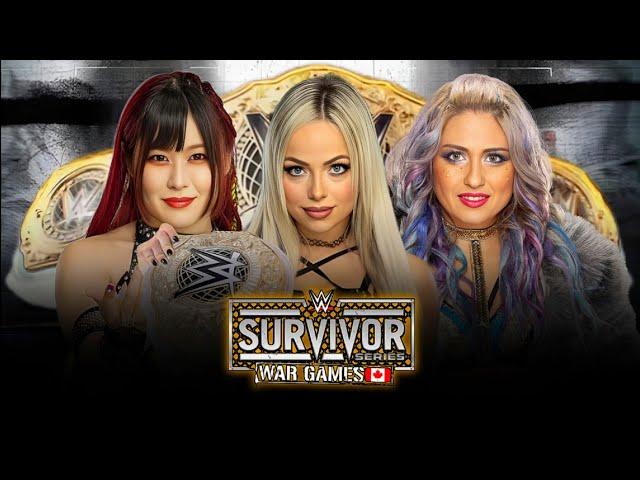 Liv Morgan vs Iyo Sky vs Giulia Women's World Championship Full Match WWE Survivor Series 2024