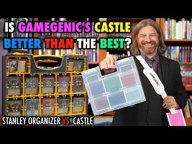 Is The Gamegenic Castle Better Than The Stanley Organizer for Magic The Gathering and Pokemon Cards?