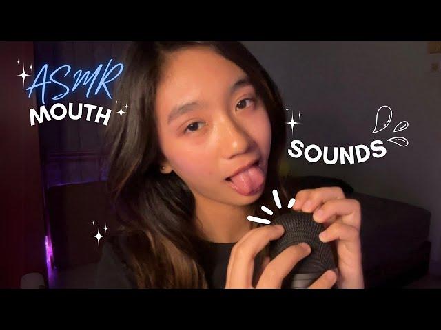 ASMR ~ Mouth Sounds Directly ON The Mic ️