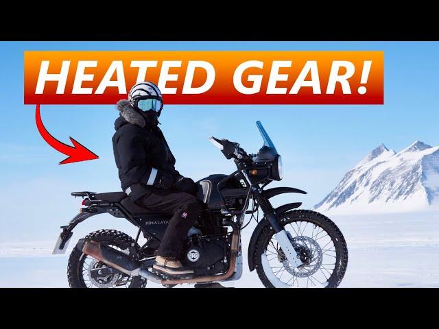 How to keep riding your motorcycle in COLD weather!