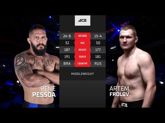Рене Пессоа vs. Артем Фролов | Rene Pessoa vs. Artem Frolov | ACA 137