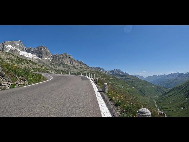 Swiss Bicycling: Furka Pass from Andermatt 4K