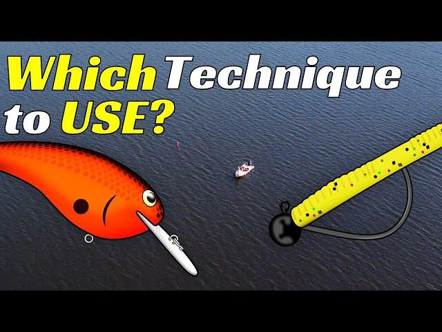 Winter Bass Fishing Tips & Tricks - Finesse or Power Techniques For Cold Water Bass