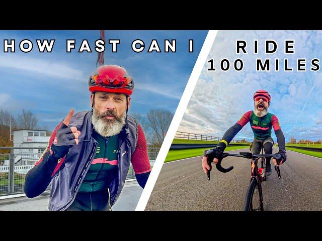 How Fast Can I Ride 100 MILES NON STOP - An Endurance Cycling Time Trial