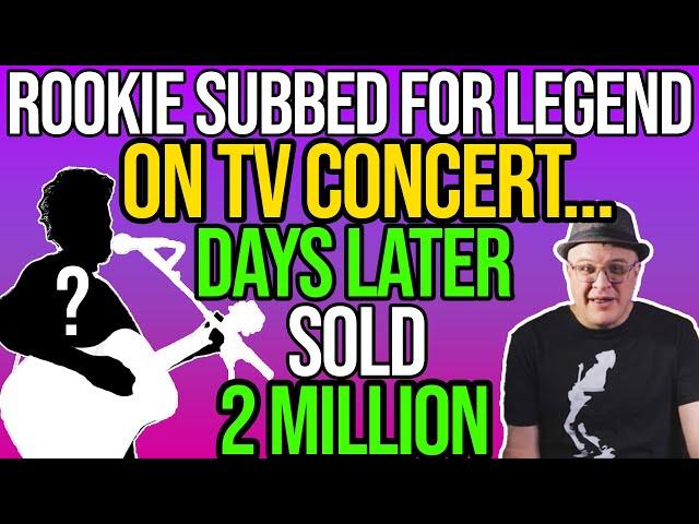 Rookie SUBBED for Legend on LIVE Show of 600 Million...in 4 mins Became a Star! | Professor of Rock