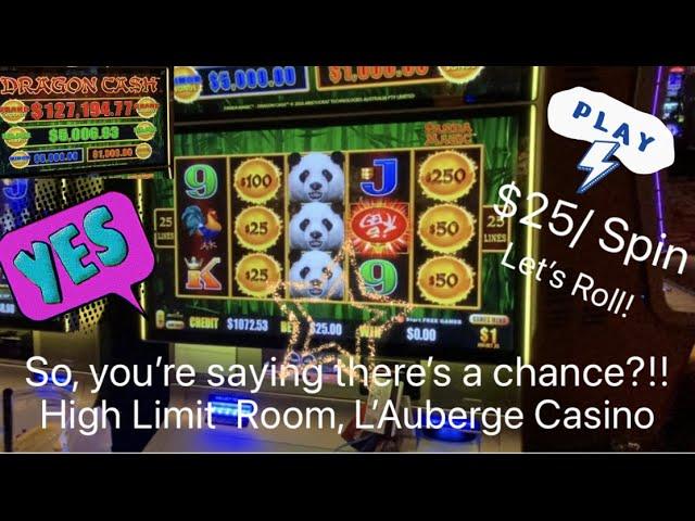 $25 High Limit Handpay at L’Auberge Casino Lake Charles by Super Grand Slots