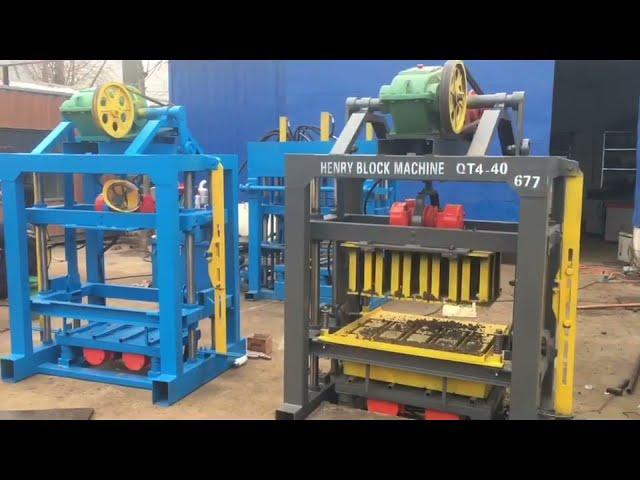 Why Cameroon wholesaler continually choose Henry intelligent concrete manual block making machine?