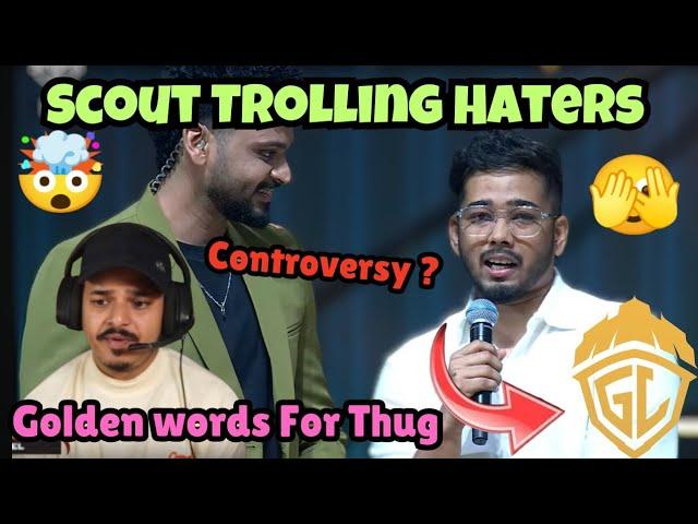 Scout Trolling Haters | Golden Words For Thug & Kaashvi  #scout #bgis