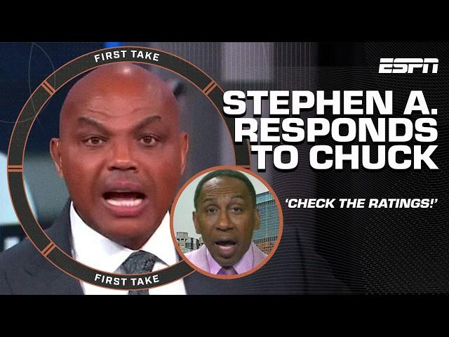 Stephen A.'s response to Charles Barkley's NBA coverage comments ️ 'CHECK THE RATINGS' | First Take