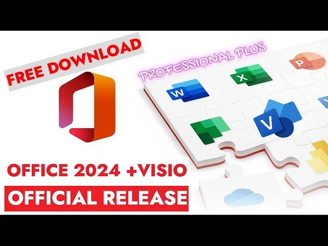 Download and install Office 2024 for FREE - Microsoft Office Professional Plus 2024 +Visio