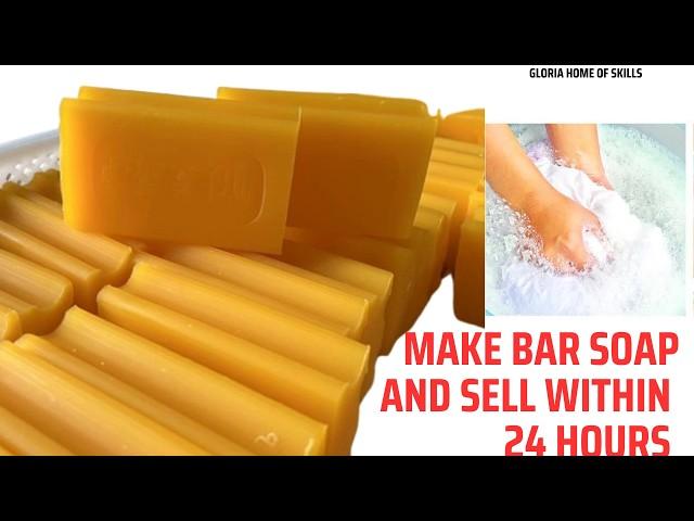 How To Make Bar Soap And Sell Within 24 Hours Cool Business | How to make bar soap