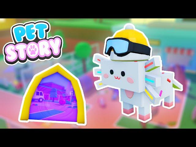 Birthday Axoloty, Trading Plaza, Selling Pets/Hats! | Roblox Pet Story News