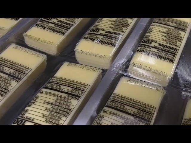 X-Y Traversing System with CIJ Printing on Cheese Packs