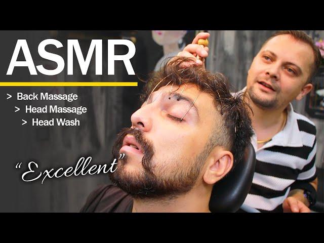 ASMR SLEEP MASSAGE | He Said "Excellent" To This Asmr Head Massage Therapy