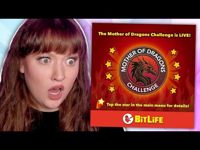 HOW TO DO THE "MOTHER OF DRAGONS" CHALLENGE IN BITLIFE!