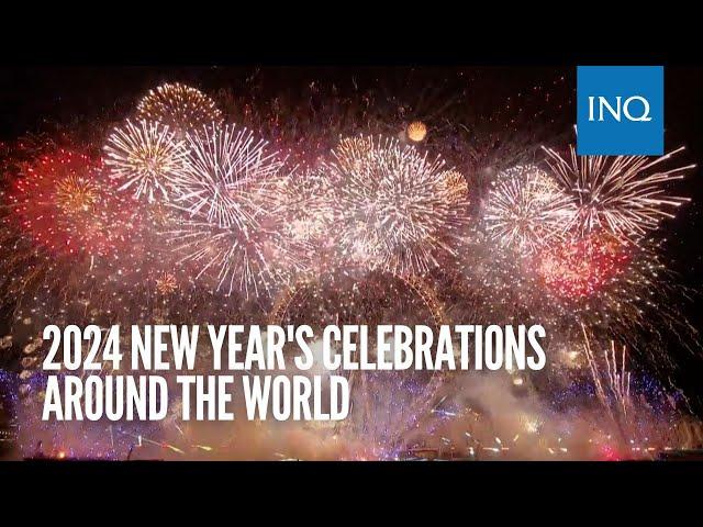 2024 New Year's celebrations around the world