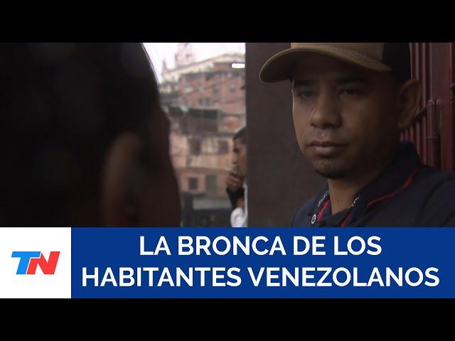 VENEZUELA, EL DÍA DESPUÉS I Angustia, dolor y bronca de los venezolanos: "Había pensado en irme"