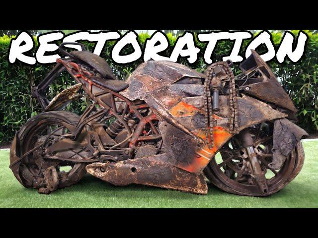 KTM RC 200 Full Restoration | Restored KTM Sport Motorcycle | Old Bike Restoration And Repair