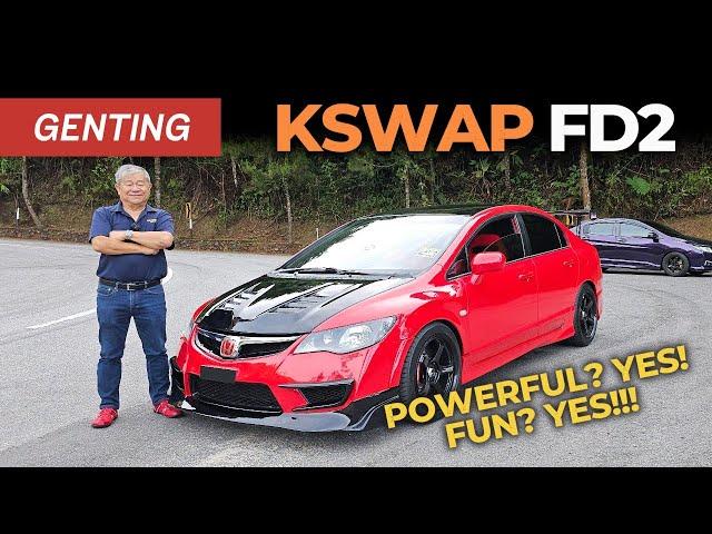 FD2 KSwap On Genting | As Good As FD2R? | Fancar Drive | YS Khong Driving.