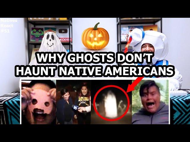 Why Ghosts Don't Haunt Native Americans - Natives React Halloween Special!