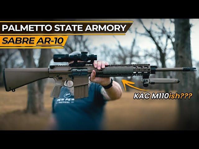 PSA Sabre AR-10 Review: The KAC M110 We Have At Home