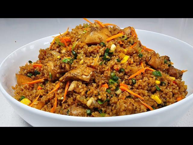 authentic guyanese  chicken fried rice | full recipe