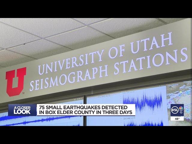 Box Elder County experiences multiple earthquakes